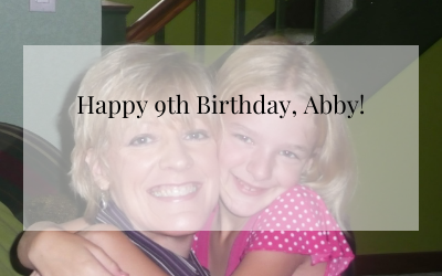 Happy 9th Birthday, Abby!