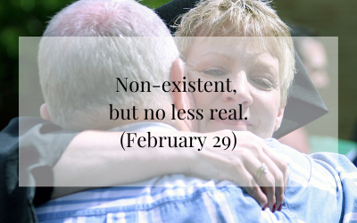 Non-existent, but no less real (February 29)