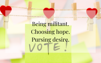 Militancy + Hope + Desire